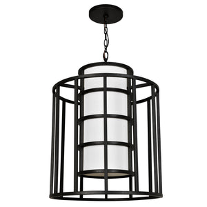 Crystorama - 9597-MK - Six Light Chandelier - Hulton - Matte Black