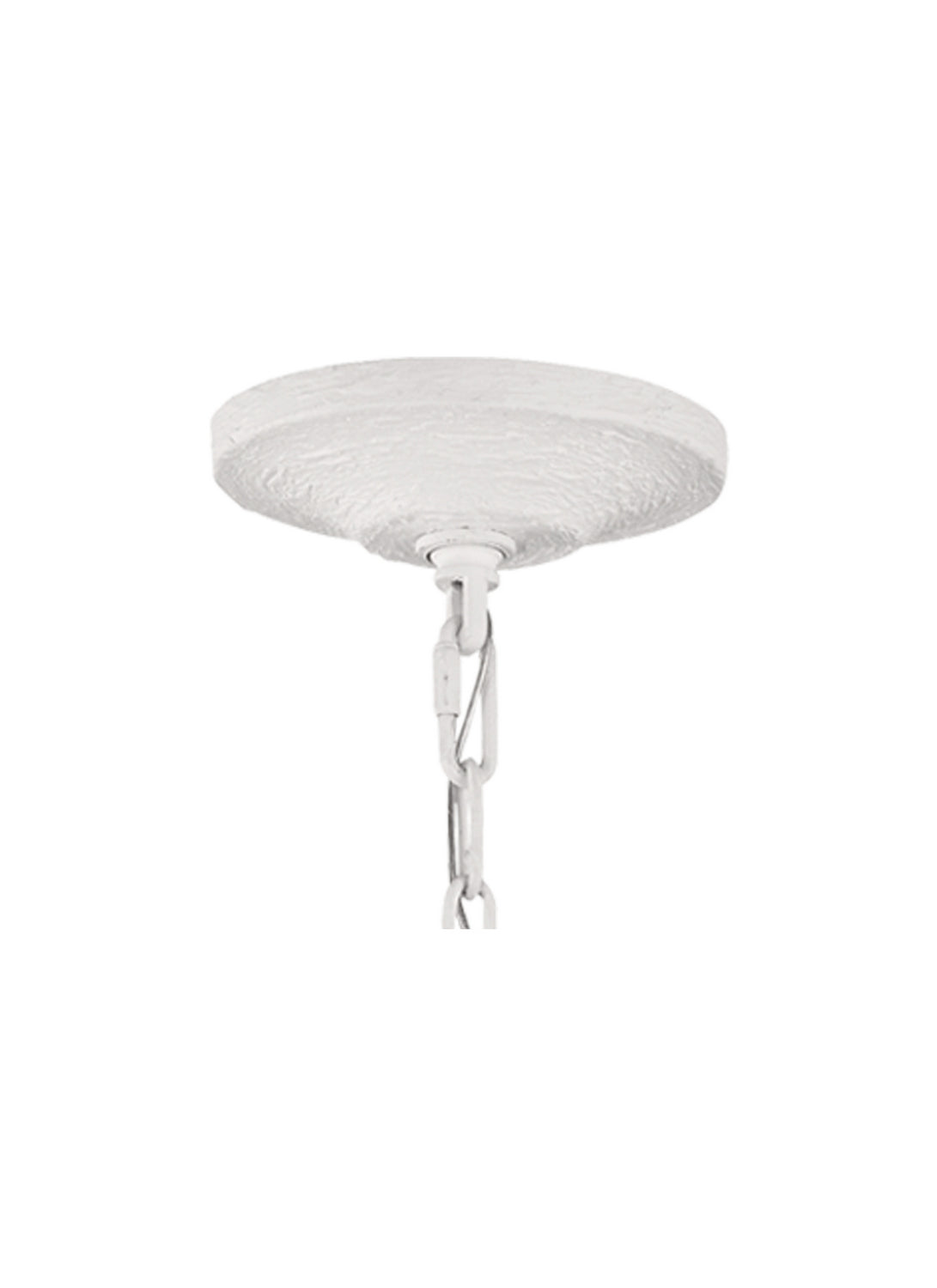 Visual Comfort Studio - F3130/6PSW - Six Light Chandelier - Annie - Plaster White