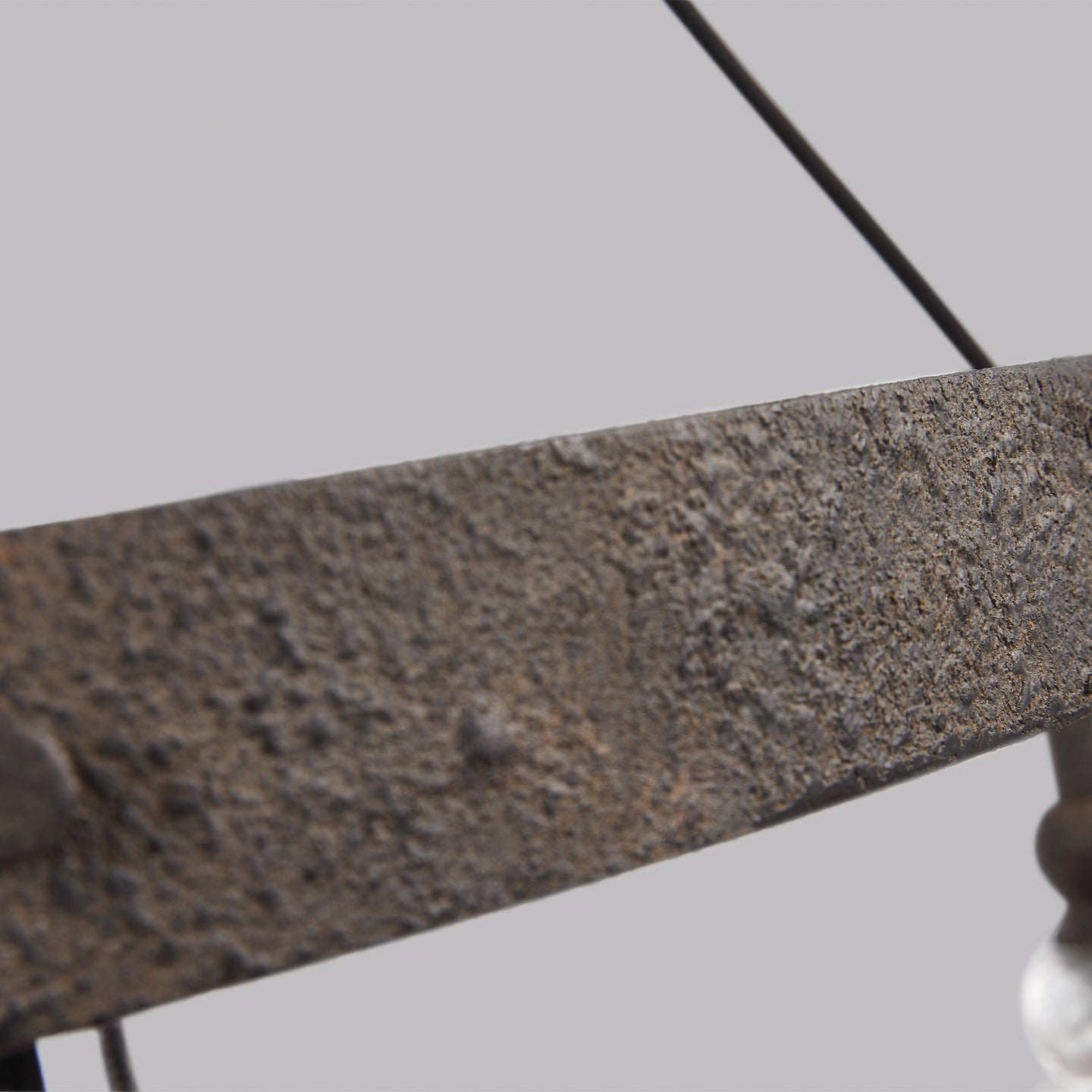Generation Lighting - F3169/5DWI - Five Light Chandelier - Loras - Dark Weathered Iron