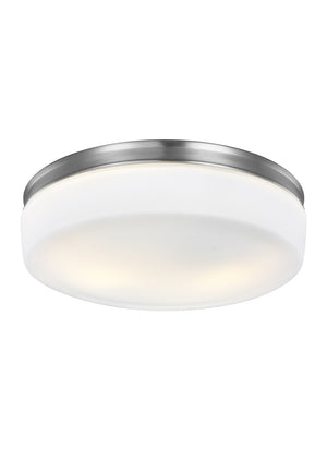 Visual Comfort Studio - FM504SN - Two Light Flush Mount - Issen - Satin Nickel