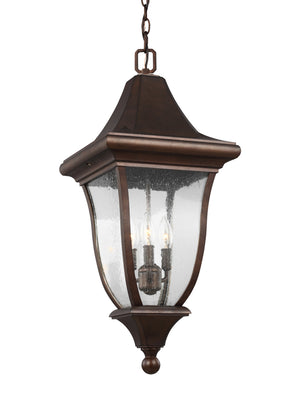 Visual Comfort Studio - OL13109PTBZ - Three Light Outdoor Pendant - Oakmont - Patina Bronze