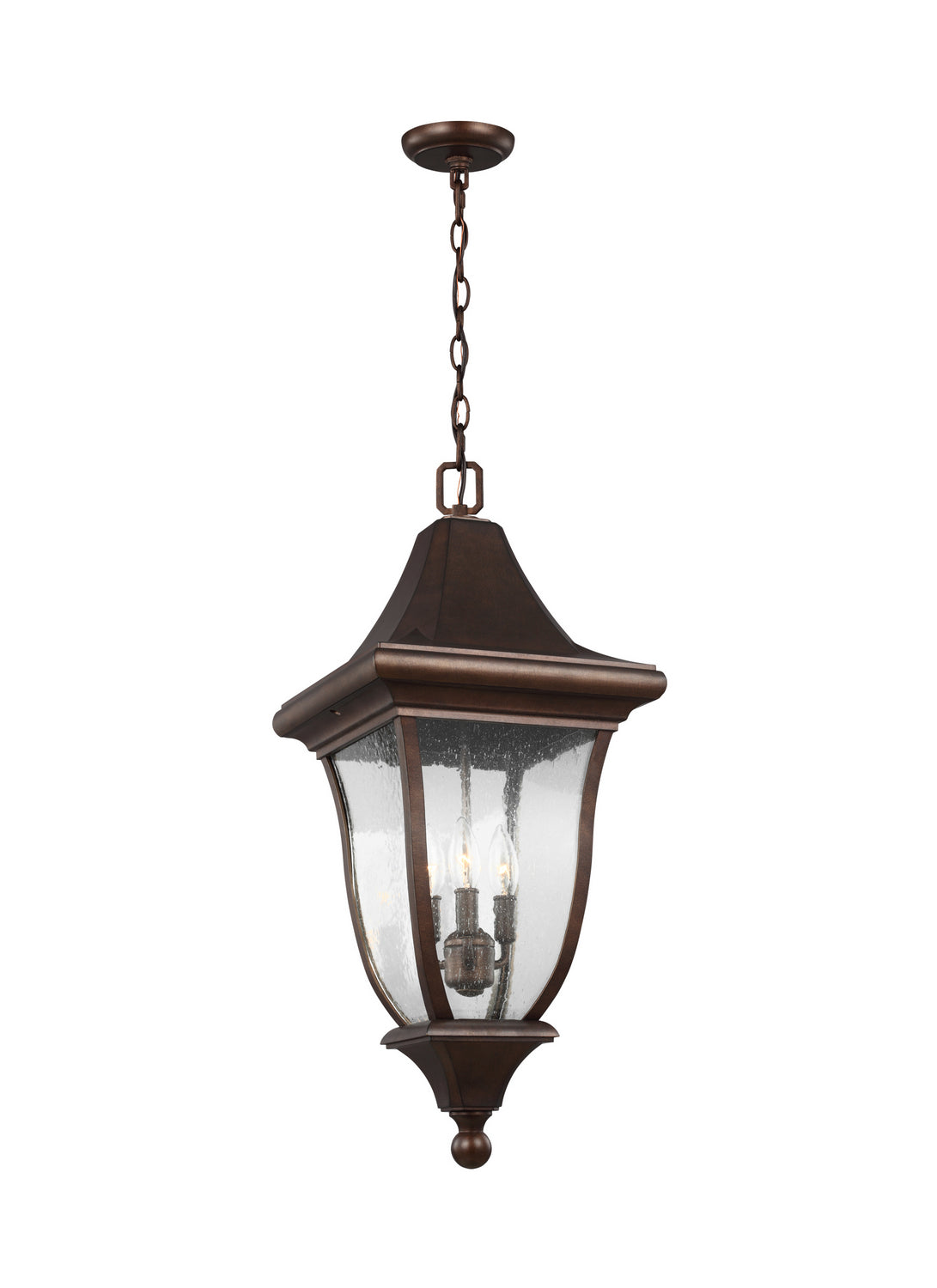 Visual Comfort Studio - OL13109PTBZ - Three Light Outdoor Pendant - Oakmont - Patina Bronze