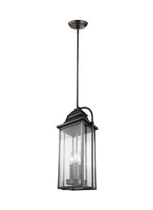 Visual Comfort Studio - OL13209ANBZ - Three Light Pendant - Wellsworth - Antique Bronze