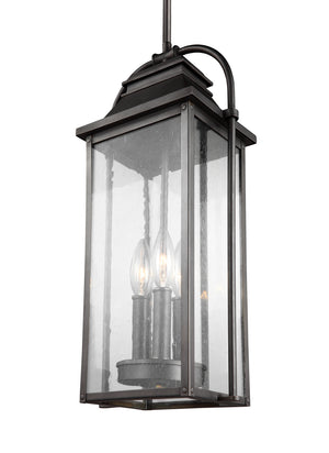 Visual Comfort Studio - OL13209ANBZ - Three Light Pendant - Wellsworth - Antique Bronze