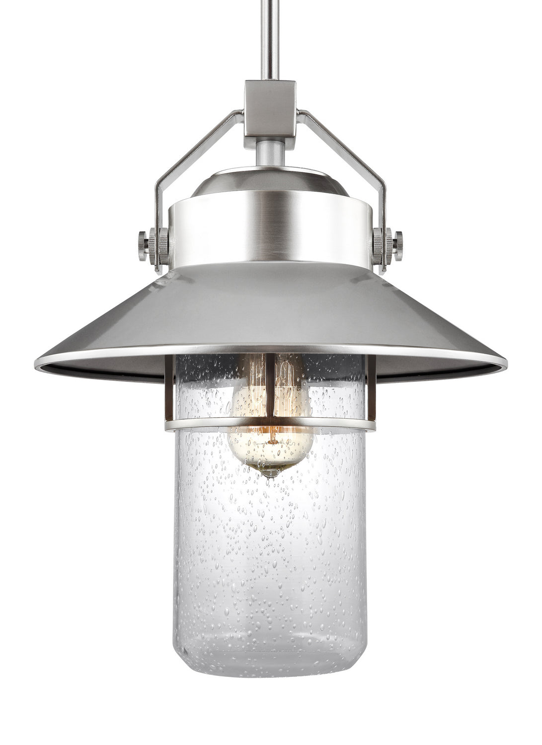 Visual Comfort Studio - OL13912PBS - One Light Pendant - Boynton - Painted Brushed Steel