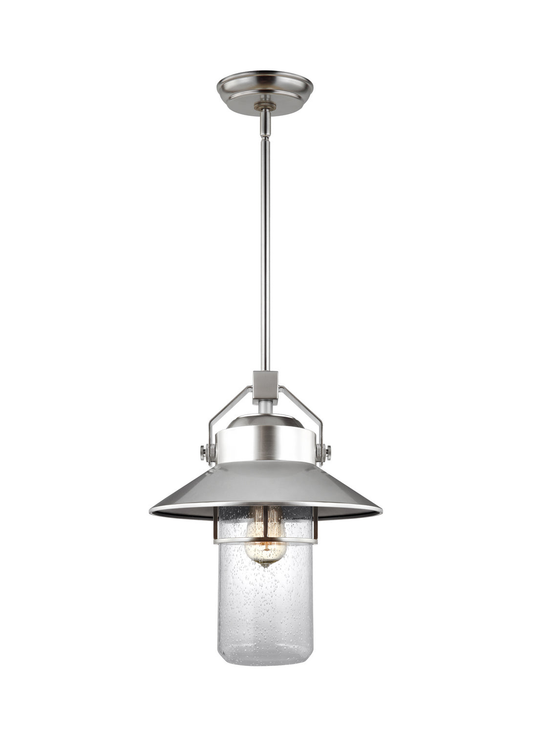 Visual Comfort Studio - OL13912PBS - One Light Pendant - Boynton - Painted Brushed Steel