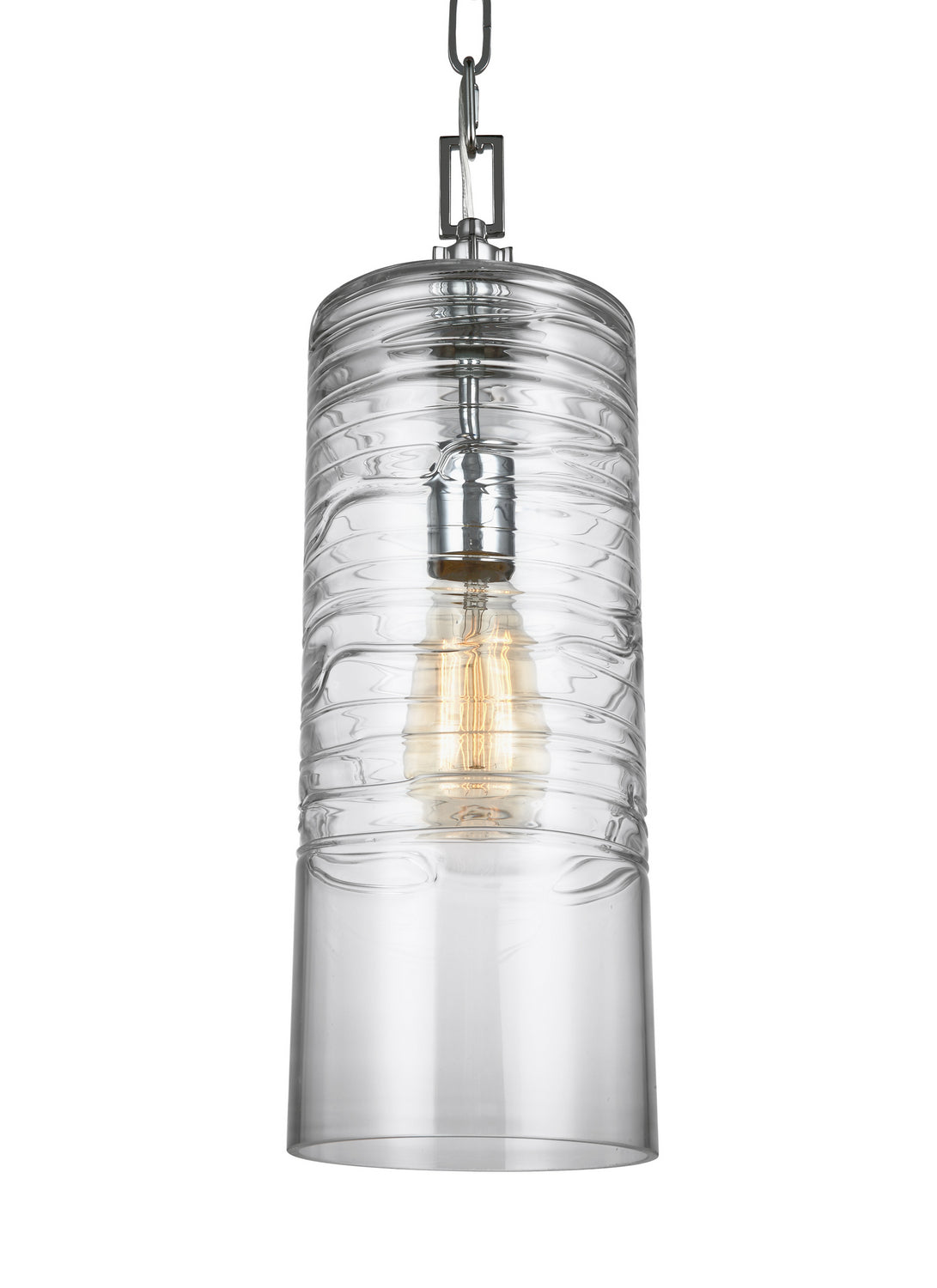 Visual Comfort Studio - P1446CH - One Light Pendant - Elmore - Chrome