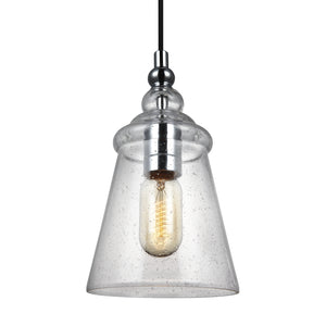 Generation Lighting. - P1449CH - One Light Pendant - Loras - Chrome