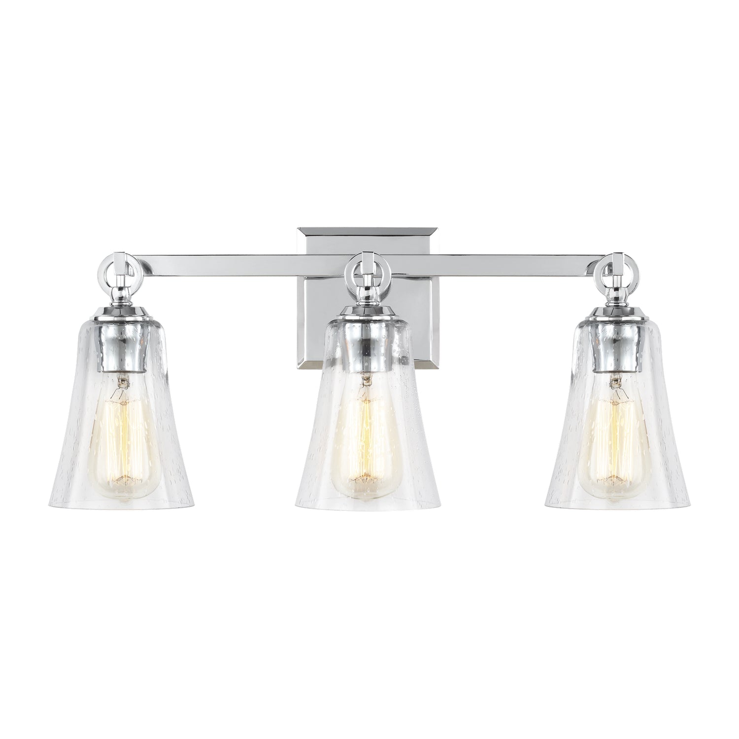 Visual Comfort Studio - VS24703CH - Three Light Vanity - Monterro - Chrome