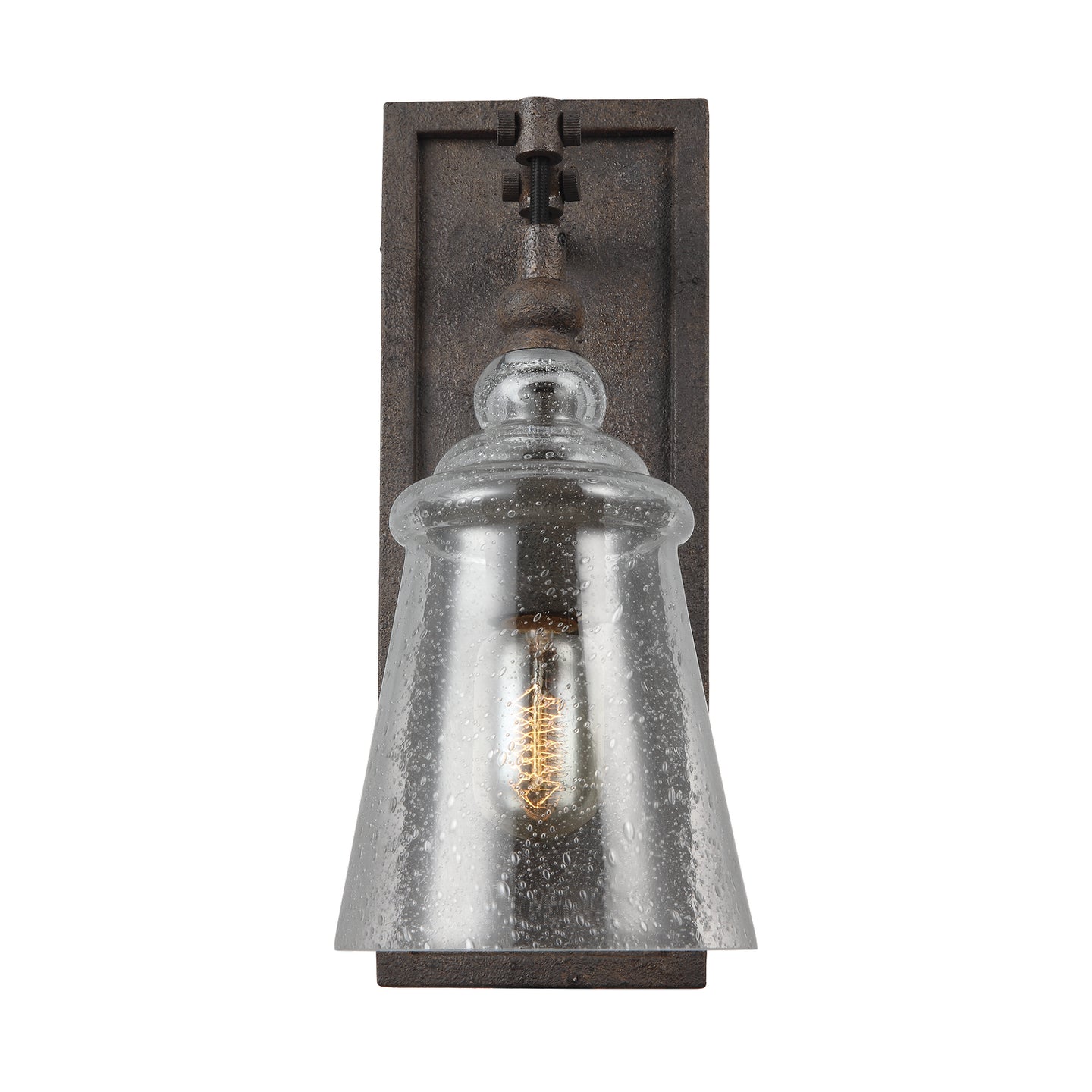 Generation Lighting - WB1850DWI - One Light Wall Sconce - Loras - Dark Weathered Iron