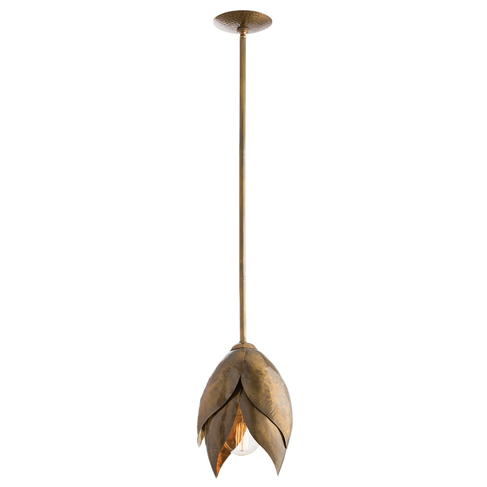 Arteriors - 42081 - One Light Pendant - Edith - Vintage Brass