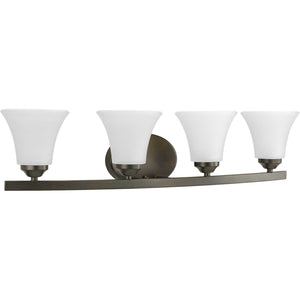 Progress Lighting - P2011-20W - Four Light Bath Bracket - Adorn - Antique Bronze