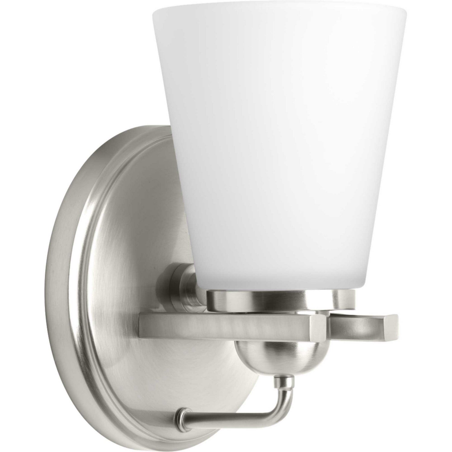 Progress Lighting - P300000-009 - One Light Bath - Flight - Brushed Nickel