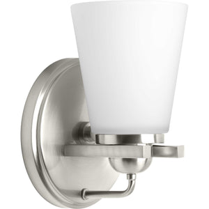 Progress Lighting - P300000-009 - One Light Bath - Flight - Brushed Nickel