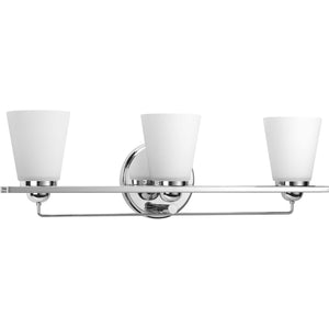 Progress Lighting - P300002-015 - Three Light Bath - Flight - Polished Chrome