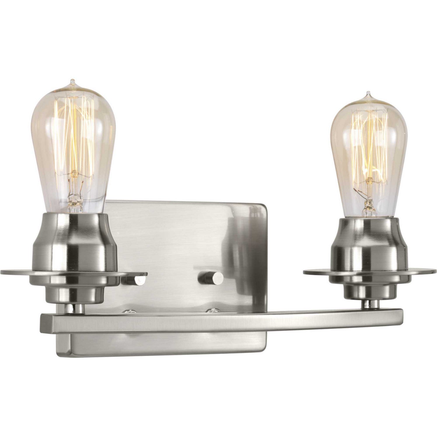 Progress Lighting - P300009-009 - Two Light Bath - Debut - Brushed Nickel