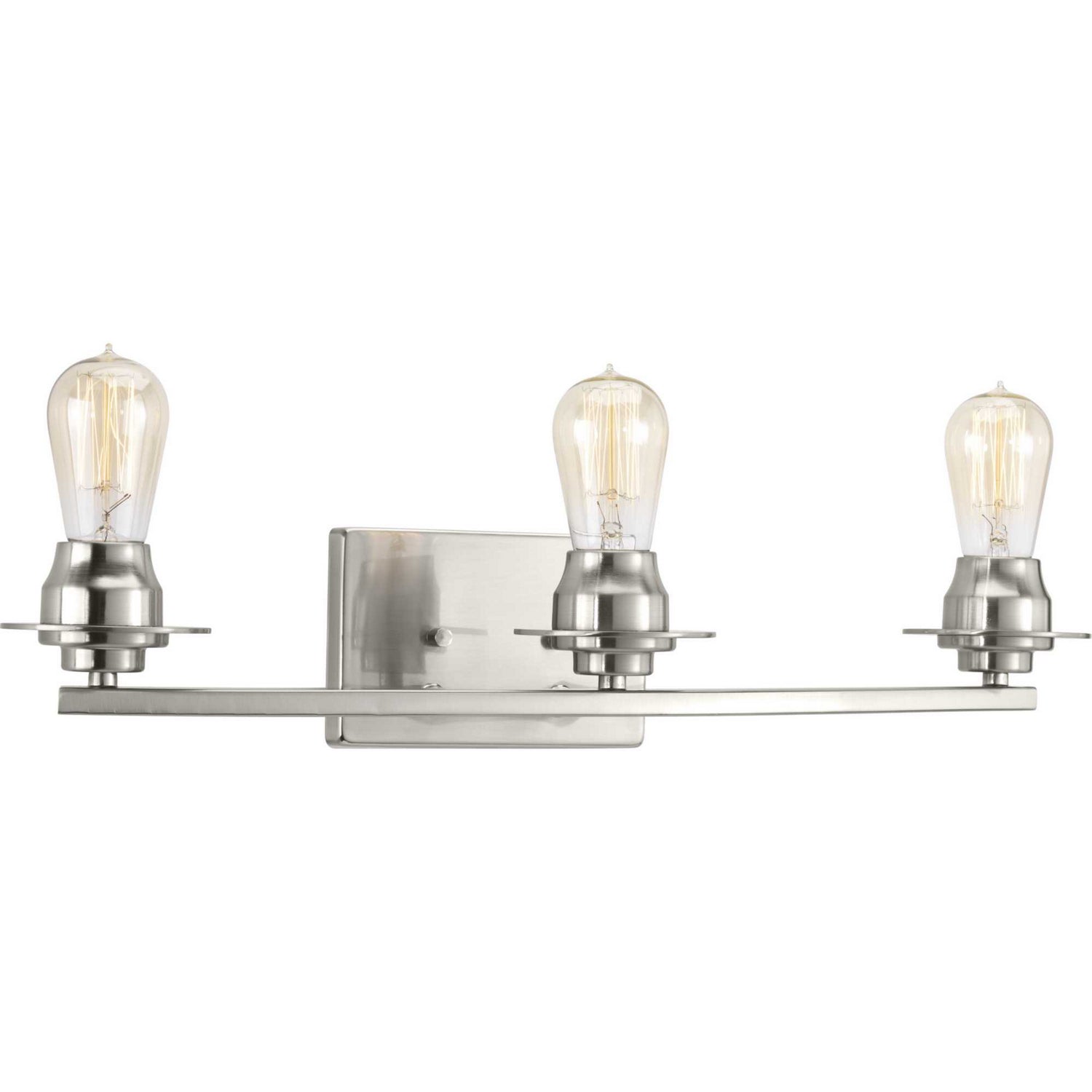 Progress Lighting - P300010-009 - Three Light Bath - Debut - Brushed Nickel