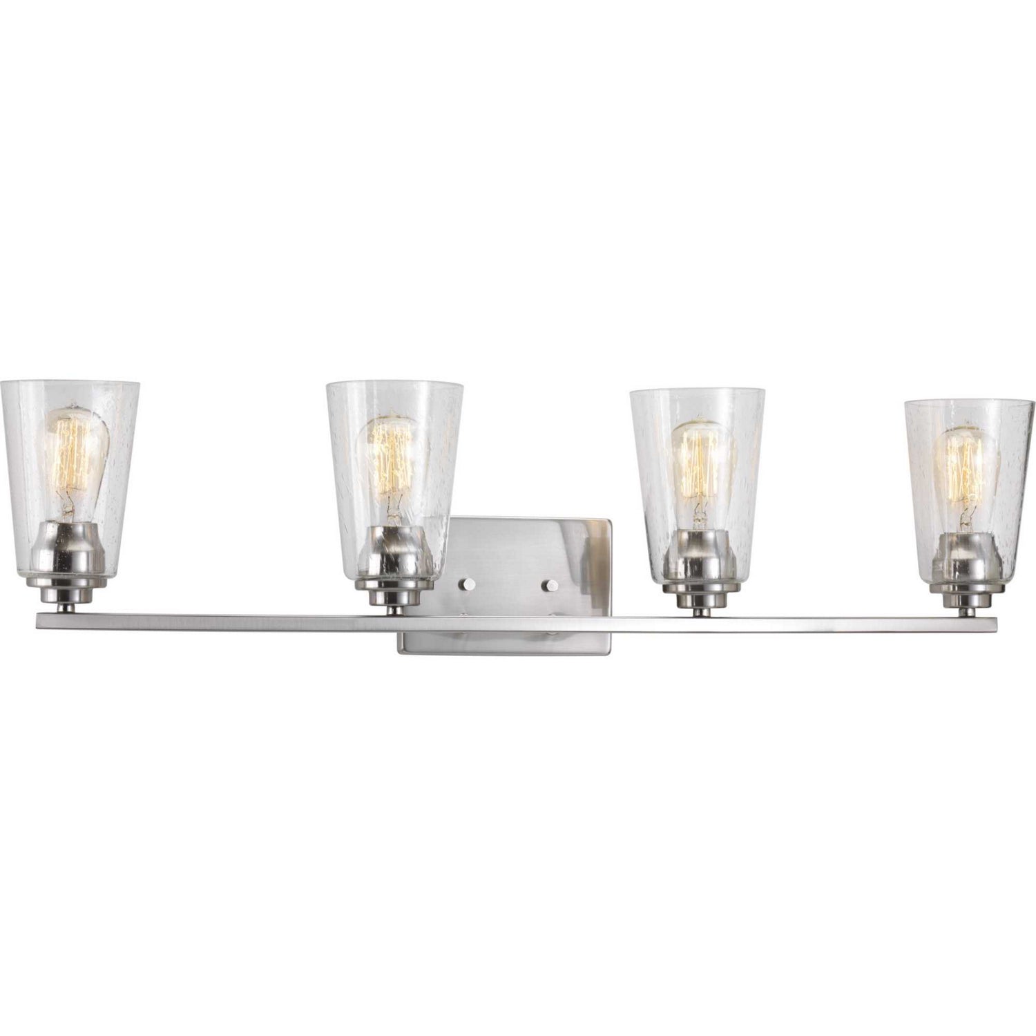 Progress Lighting - P300011-009 - Four Light Bath - Debut - Brushed Nickel