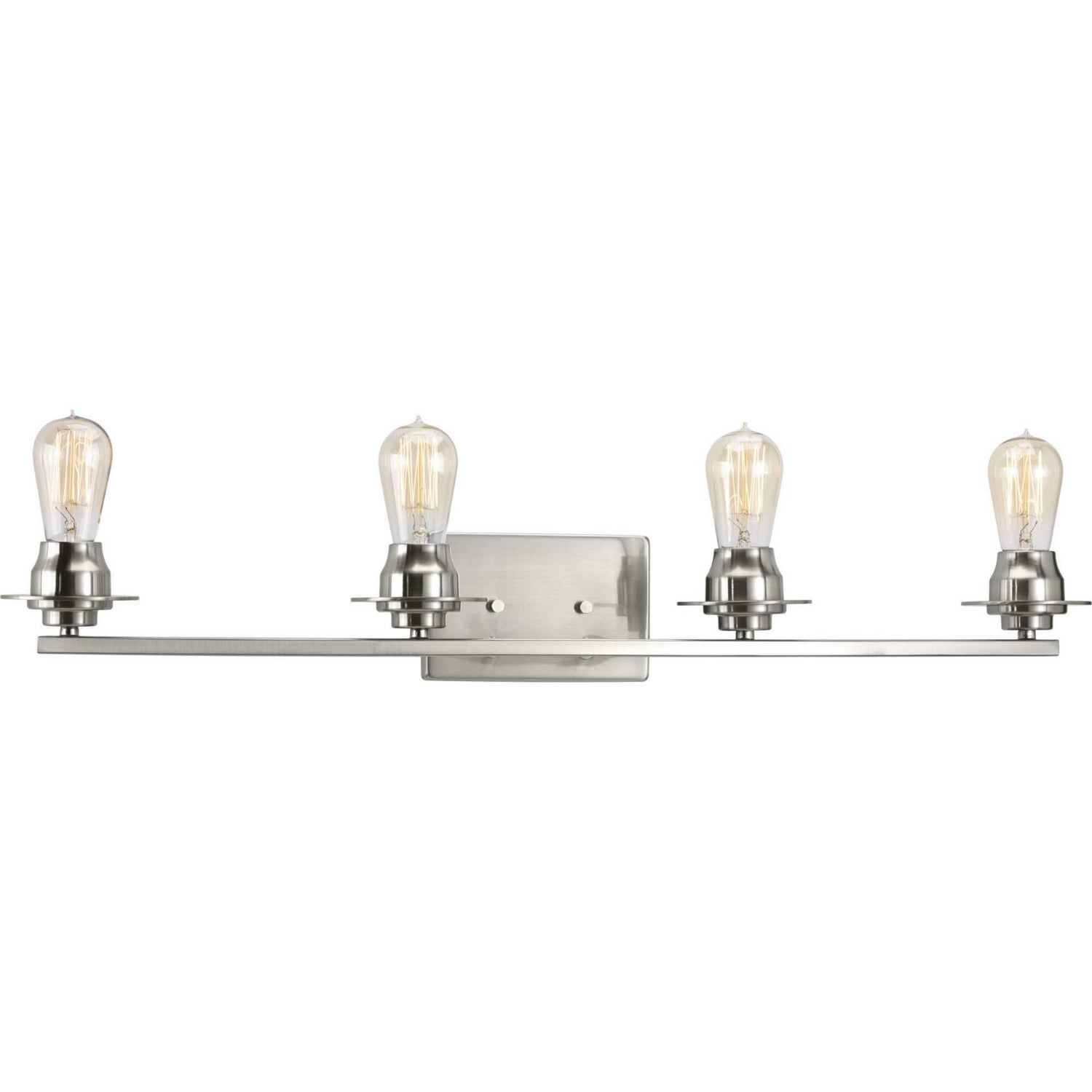 Progress Lighting - P300011-009 - Four Light Bath - Debut - Brushed Nickel