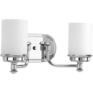 Progress Lighting - P300013-015 - Two Light Bath - Glide - Polished Chrome