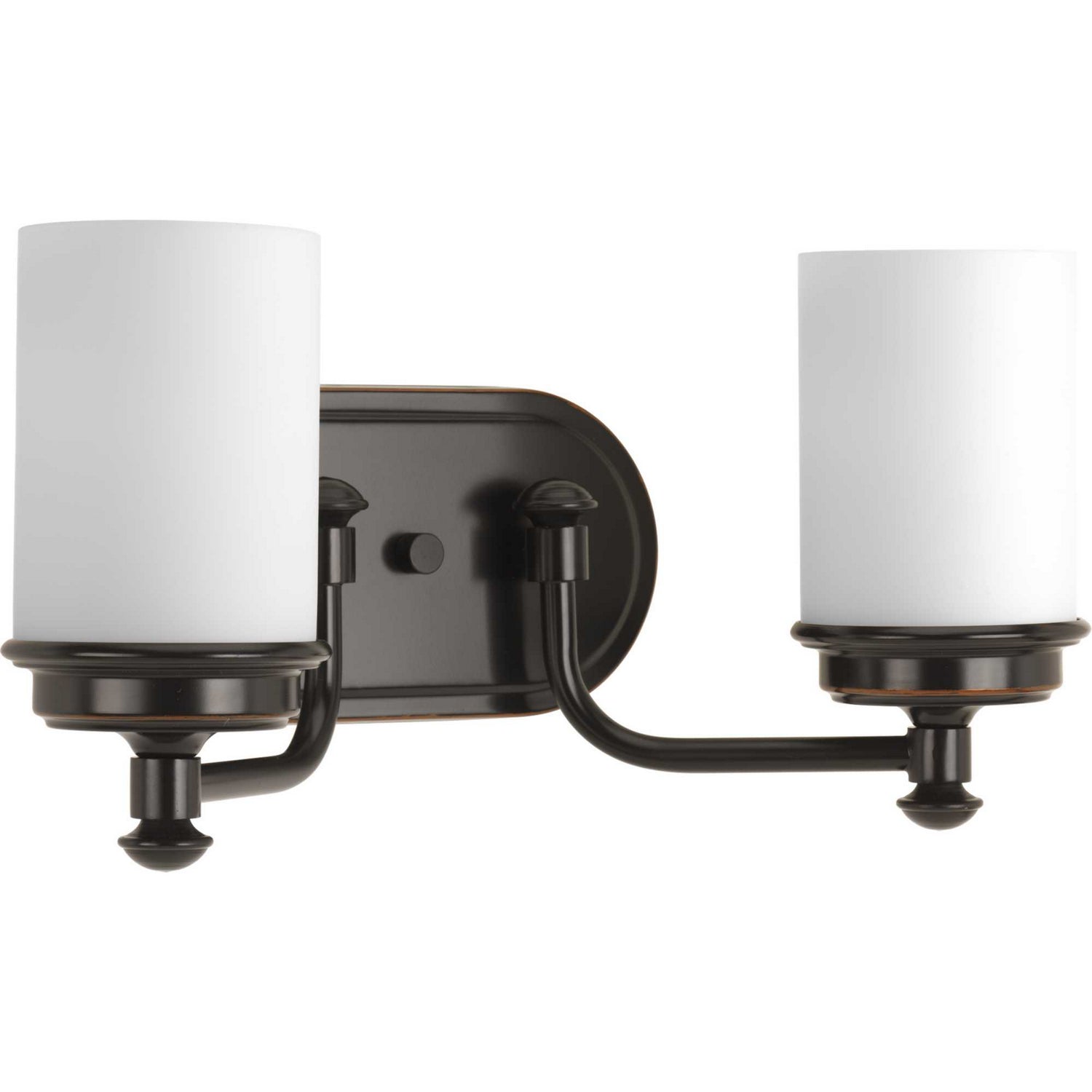 Progress Lighting - P300013-139 - Two Light Bath - Glide - Rubbed Bronze