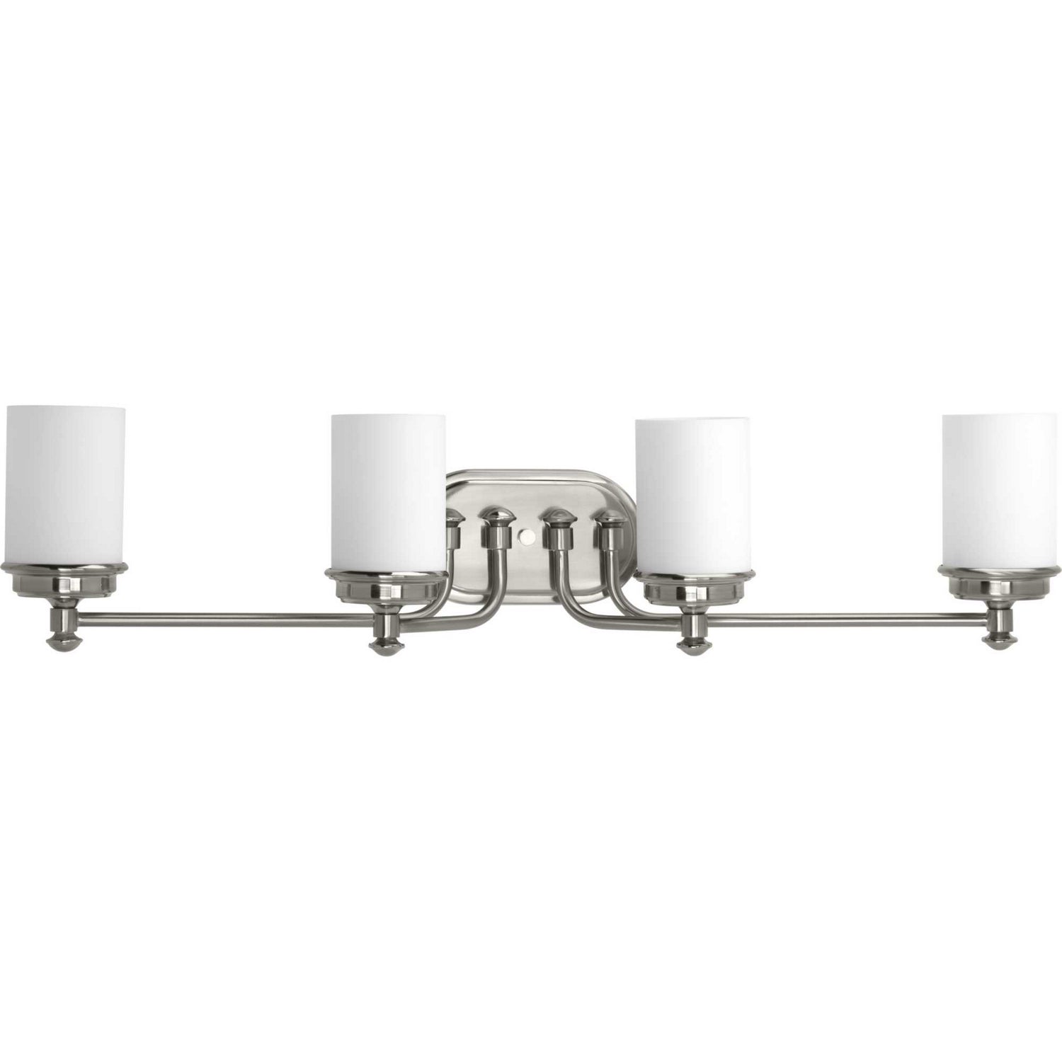 Progress Lighting - P300015-009 - Four Light Bath - Glide - Brushed Nickel