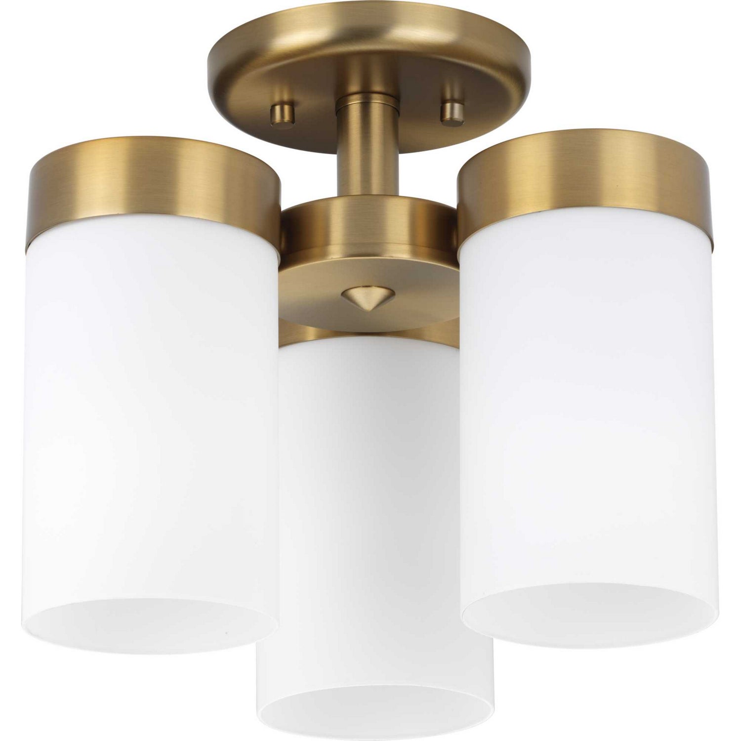 Progress Lighting - P350040-109 - Three Light Flush Mount - Elevate - Brushed Bronze