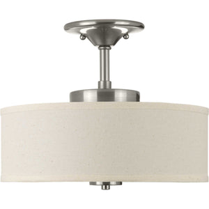 Progress Lighting - P3683-0930K9 - LED Semi-Flush Mount - Inspire Led - Brushed Nickel