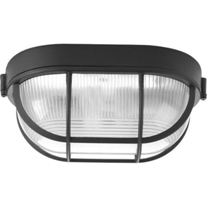 Progress Lighting - P3706-31 - One Light Flush Mount - Bulkheads - Black