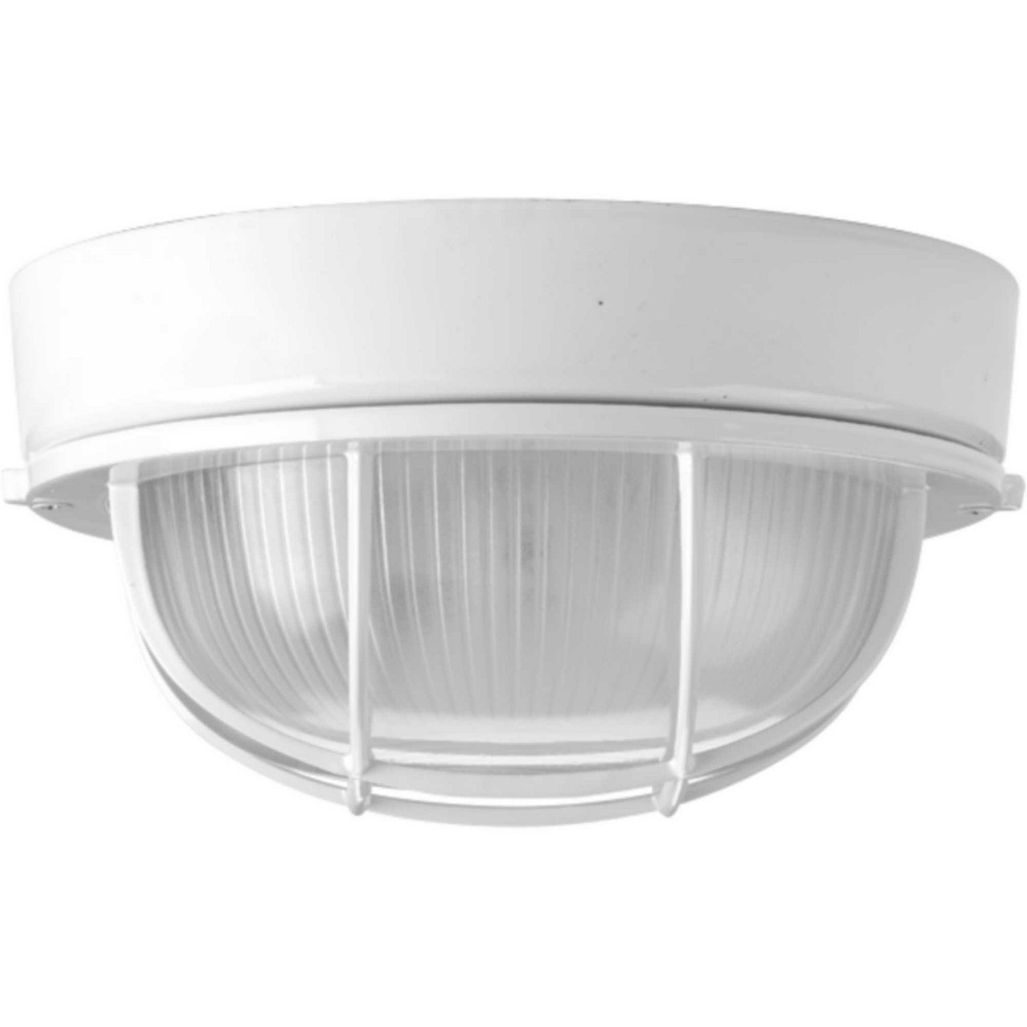 Progress Lighting - P3709-30 - One Light Flush Mount - Bulkheads - White