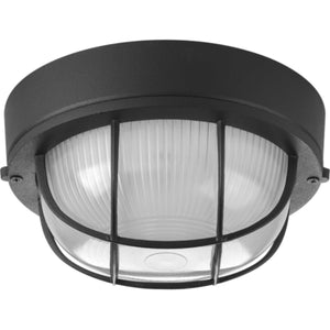 Progress Lighting - P3709-31 - One Light Flush Mount - Bulkheads - Black