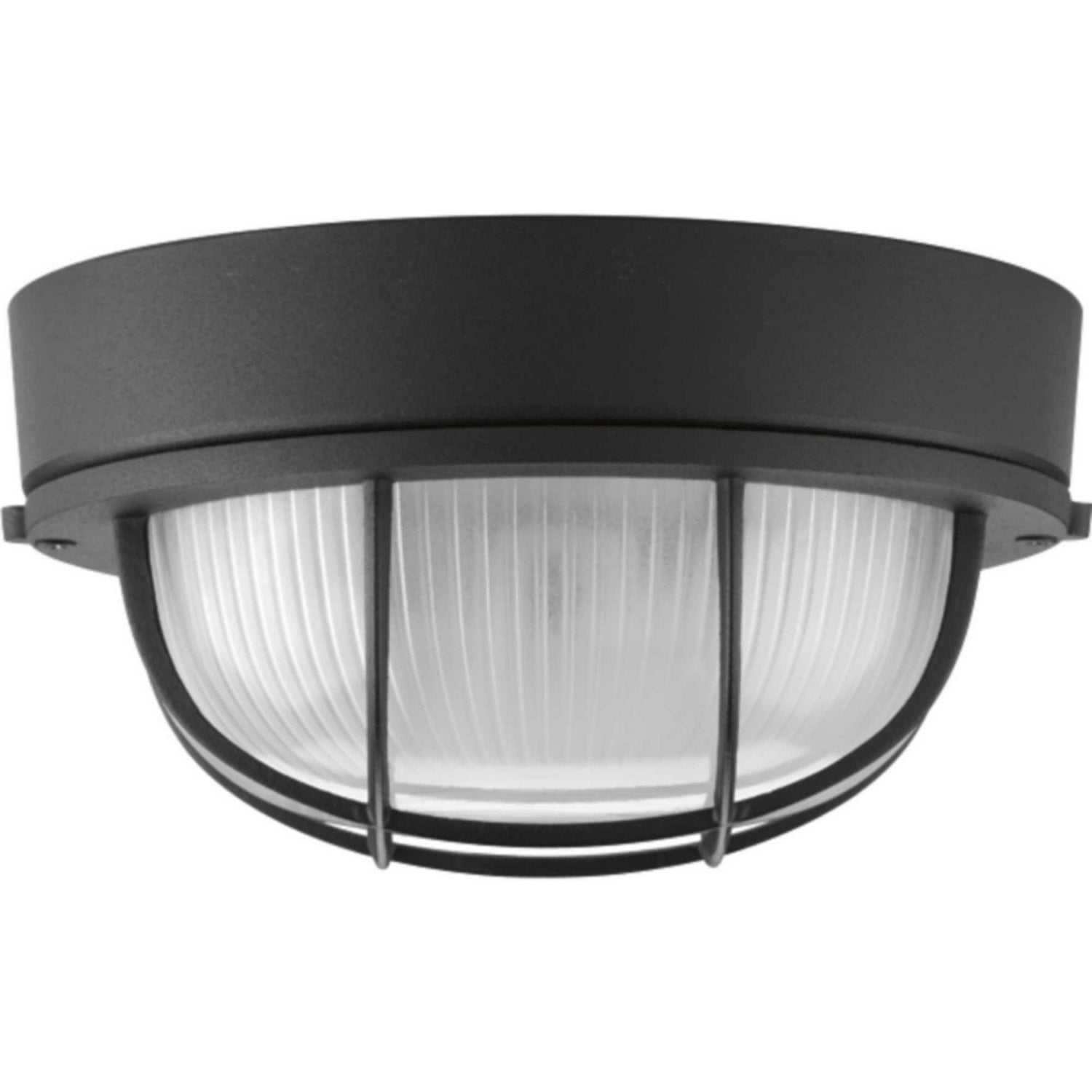 Progress Lighting - P3709-31 - One Light Flush Mount - Bulkheads - Black