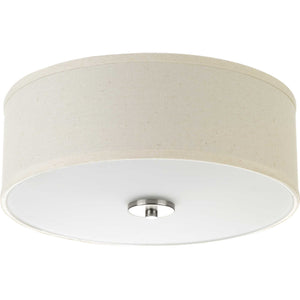 Progress Lighting - P3713-09 - Two Light Flush Mount - Inspire - Brushed Nickel