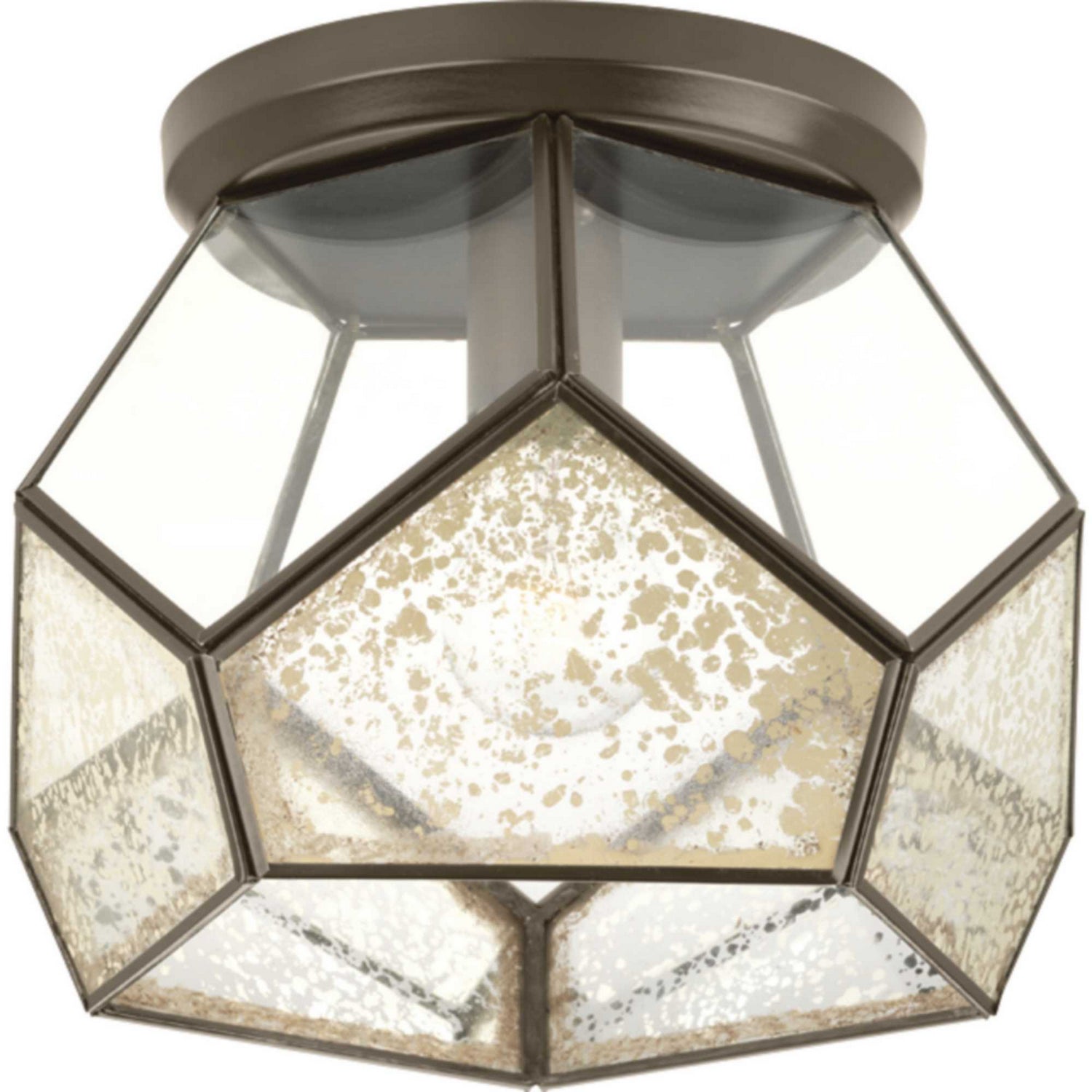 Progress Lighting - P3868-20 - One Light Close-to-Ceiling - Cinq - Antique Bronze