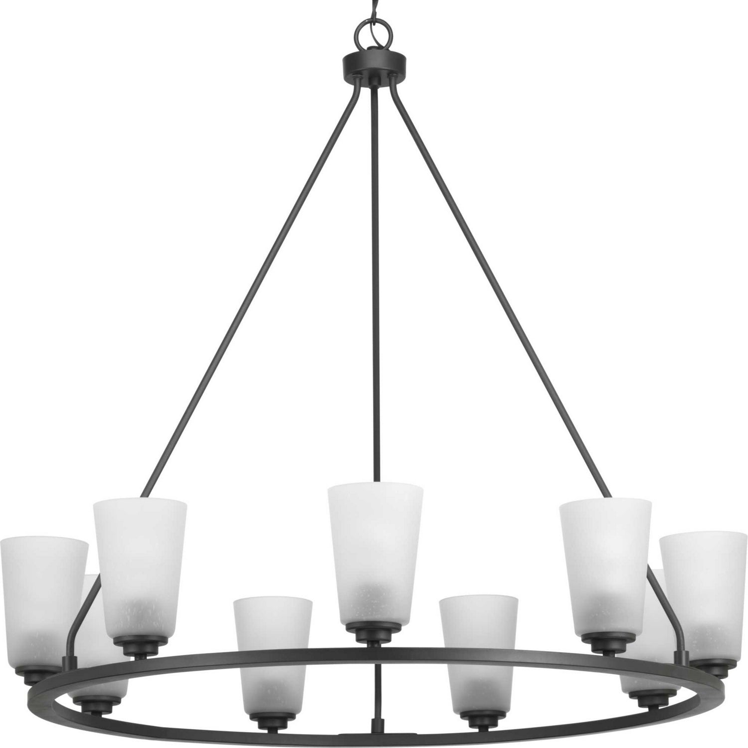 Progress Lighting - P400016-143 - Nine Light Chandelier - Debut - Graphite