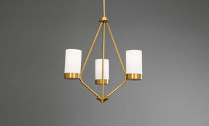 Progress Lighting - P400021-109 - Three Light Chandelier - Elevate - Brushed Bronze