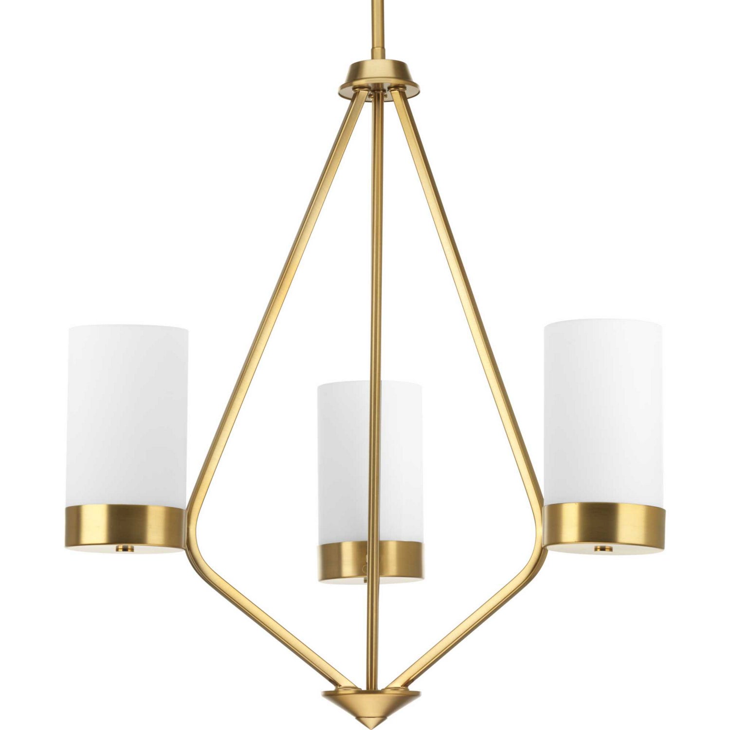 Progress Lighting - P400021-109 - Three Light Chandelier - Elevate - Brushed Bronze