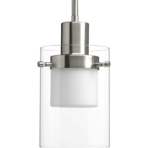 Progress Lighting - P500000-009-30 - LED Mini Pendant - Moderna Led - Brushed Nickel