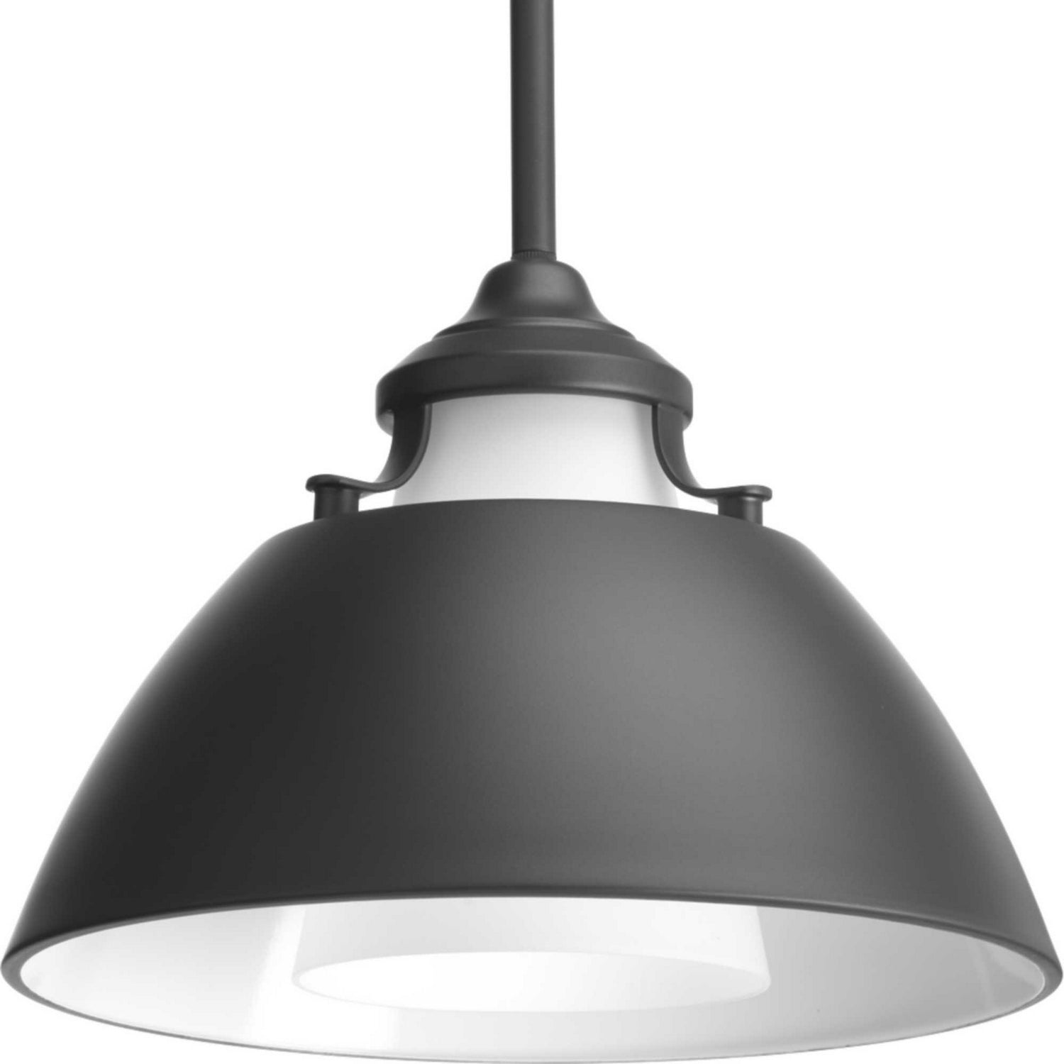 Progress Lighting - P500013-143 - One Light Pendant - Carbon - Graphite