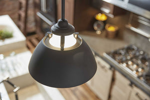 Progress Lighting - P500013-143 - One Light Pendant - Carbon - Graphite