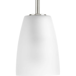 Progress Lighting - P500029-009 - One Light Mini Pendant - Leap - Brushed Nickel