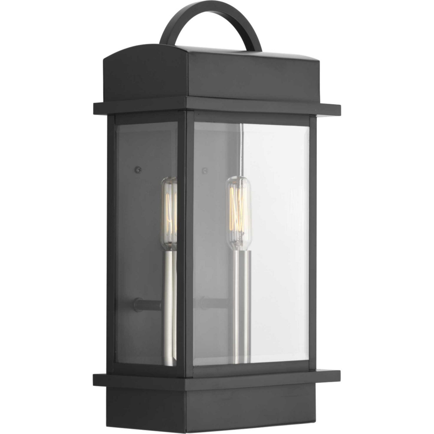 Progress Lighting - P560002-031 - Two Light Wall Lantern - Santee - Black