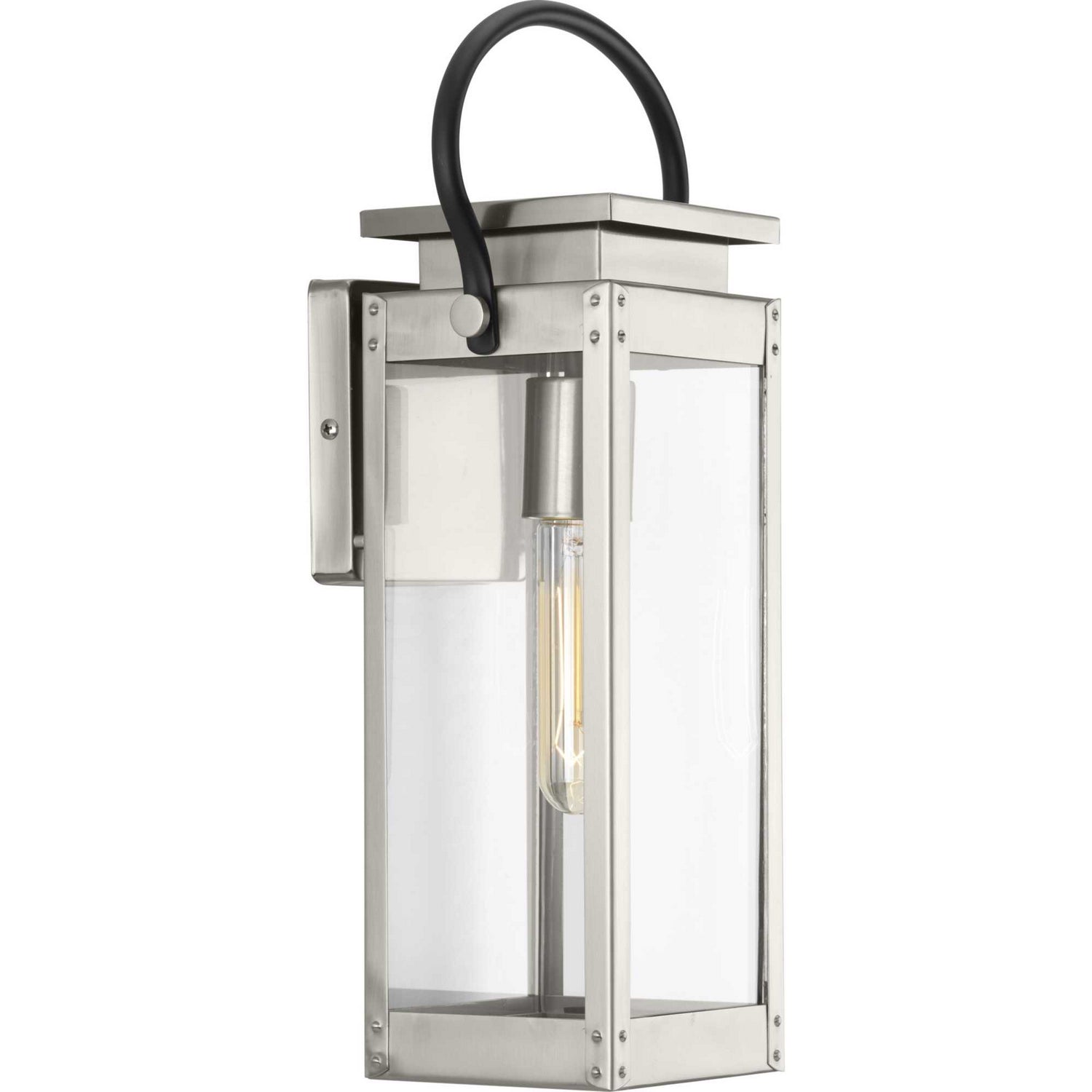 Progress Lighting - P560004-135 - One Light Wall Lantern - Union Square - Stainless Steel