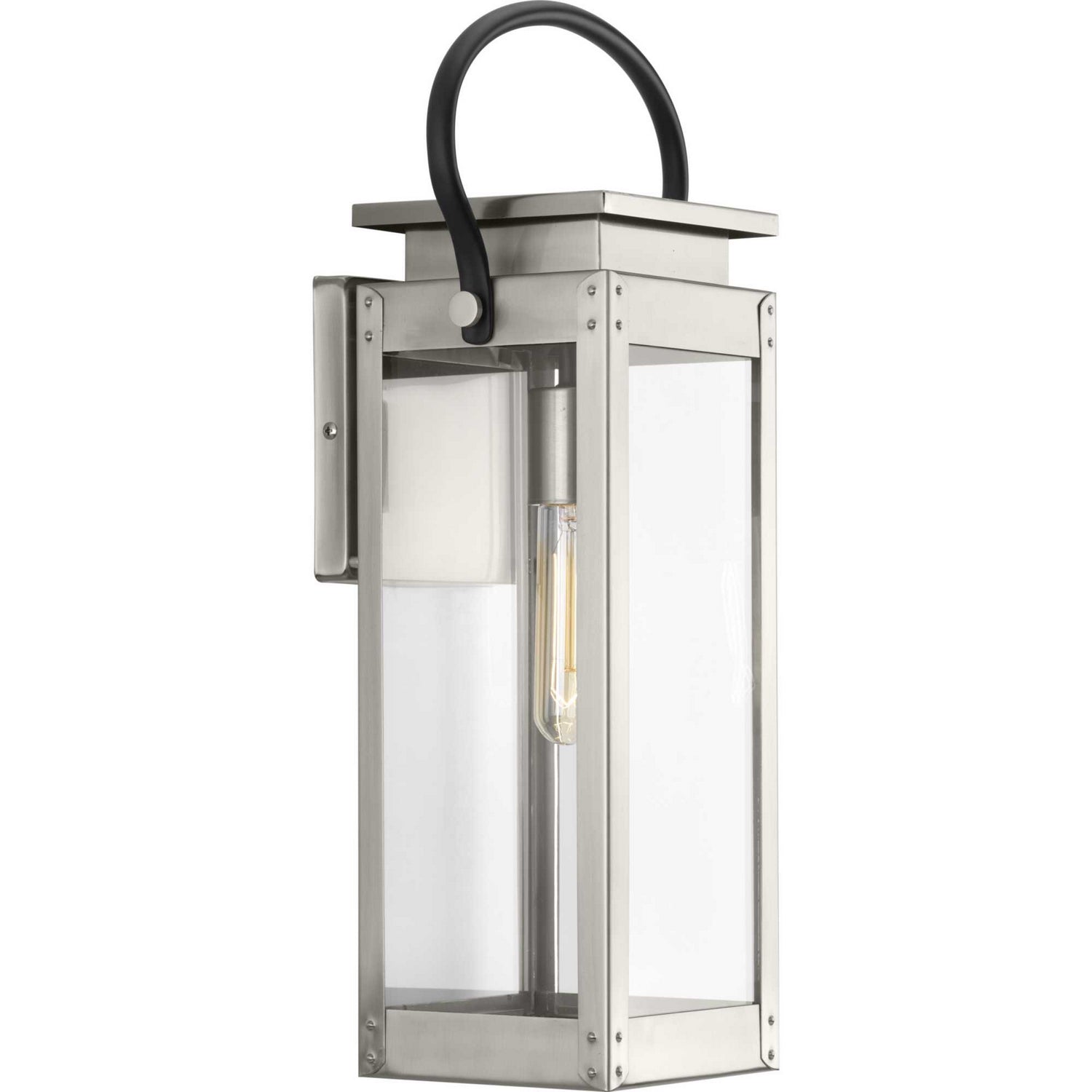 Progress Lighting - P560005-135 - One Light Wall Lantern - Union Square - Stainless Steel