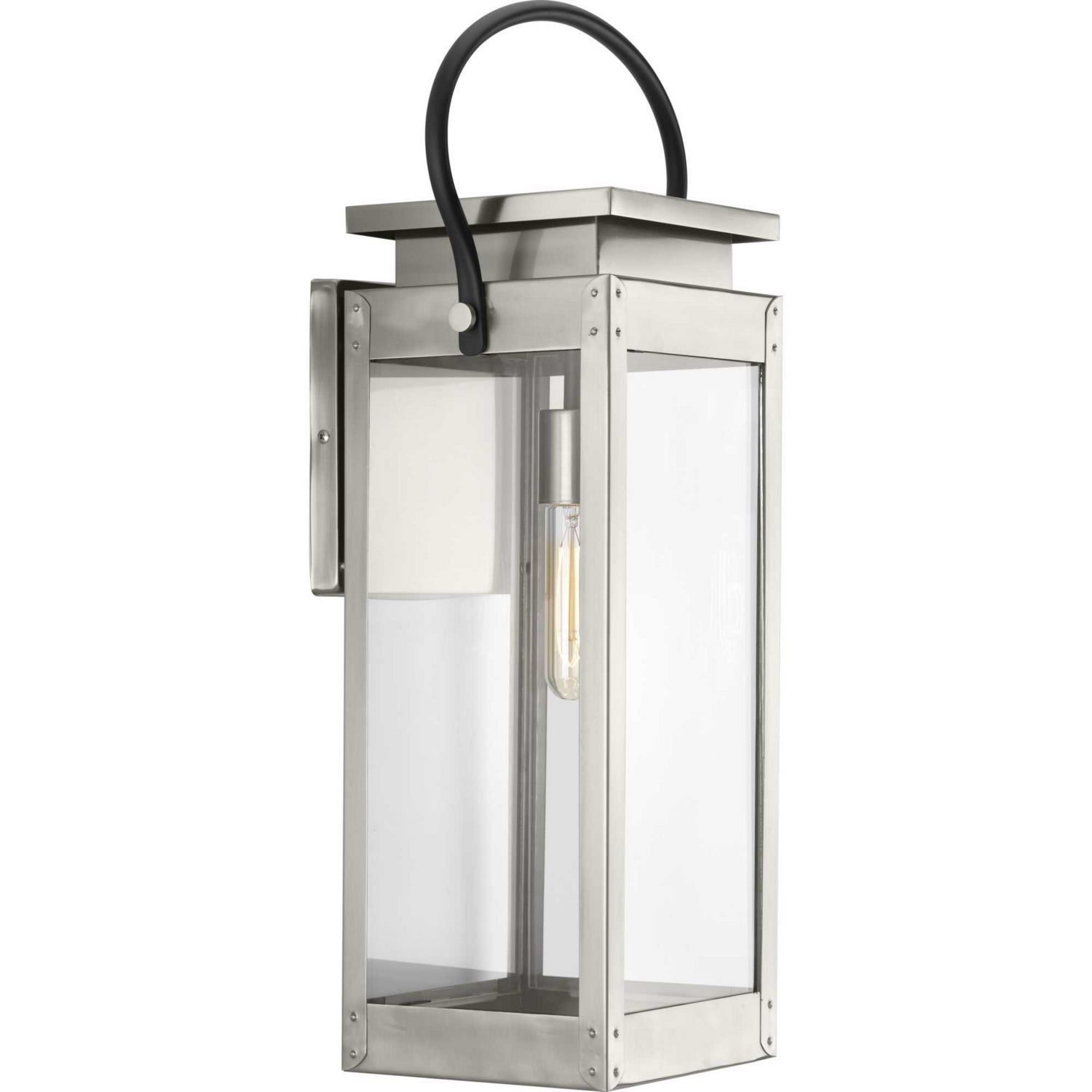 Progress Lighting - P560006-135 - One Light Wall Lantern - Union Square - Stainless Steel