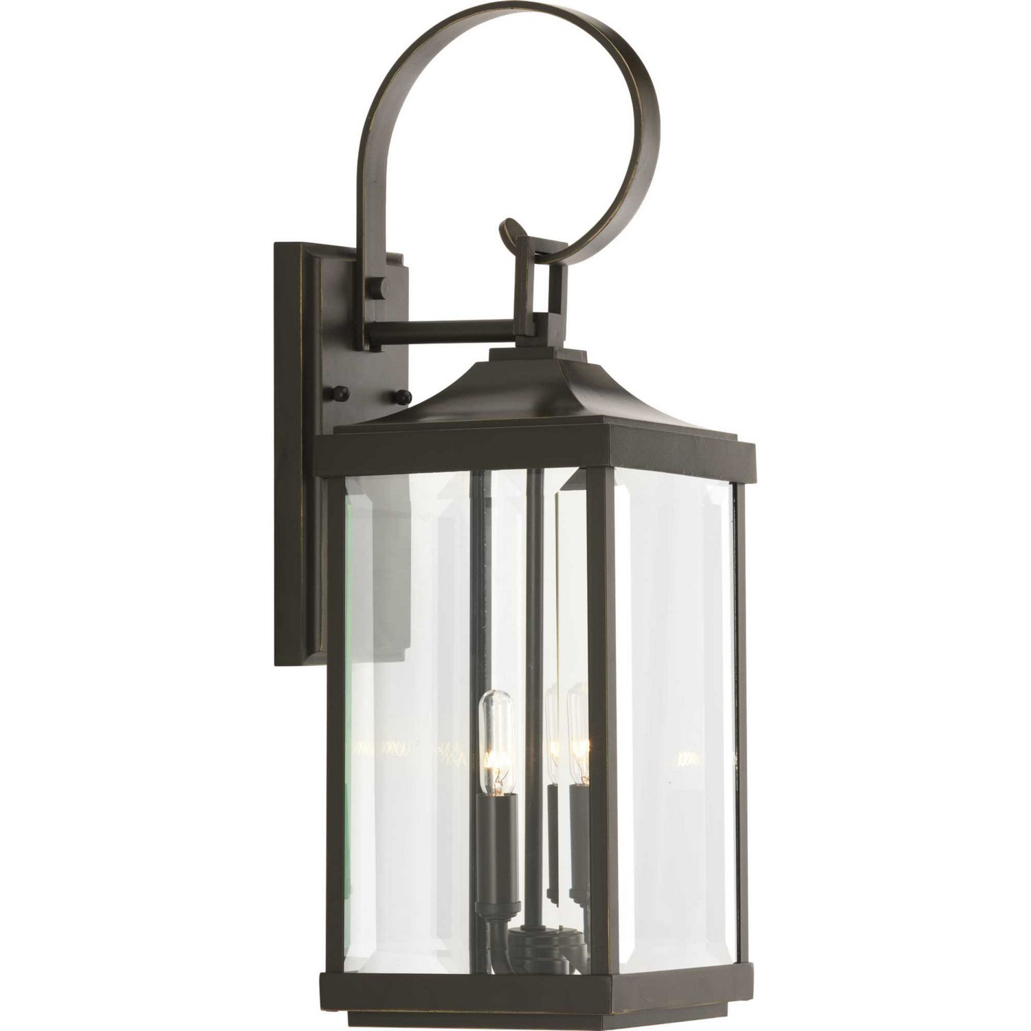 Progress Lighting - P560022-020 - Two Light Wall Lantern - Gibbes Street - Antique Bronze