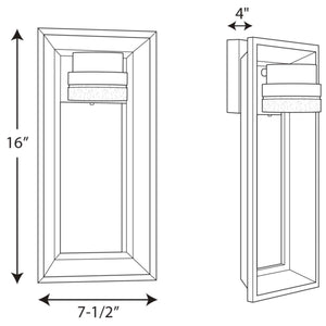 Progress Lighting - P560029-031-30 - LED Wall Lantern - Z-1010 Led - Black