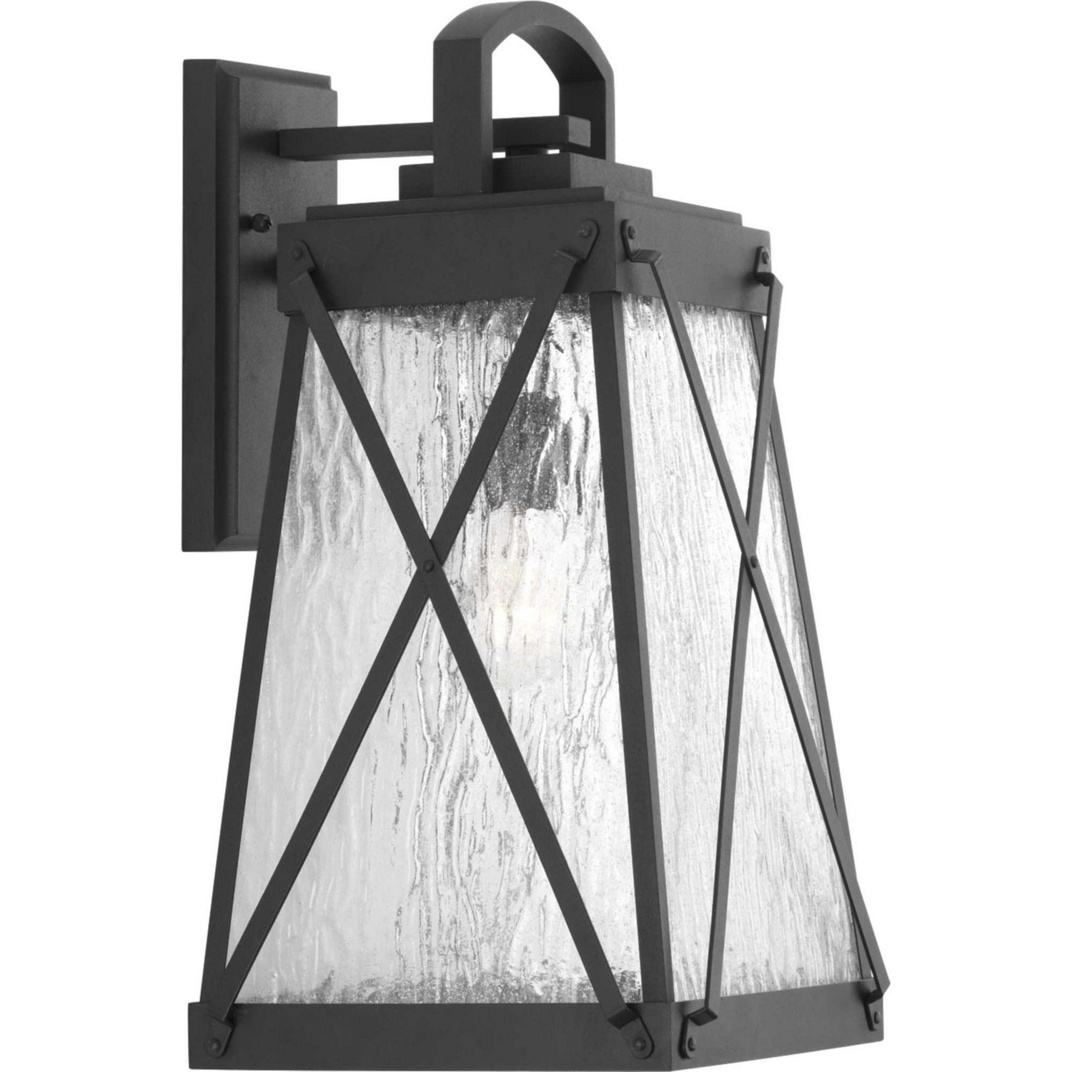 Progress Lighting - P560033-031 - One Light Wall Lantern - Creighton - Black