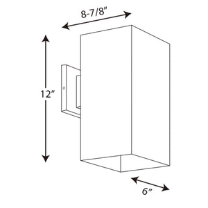 Progress Lighting - P5643-30-30K - LED Cylinder - Led Squares - White