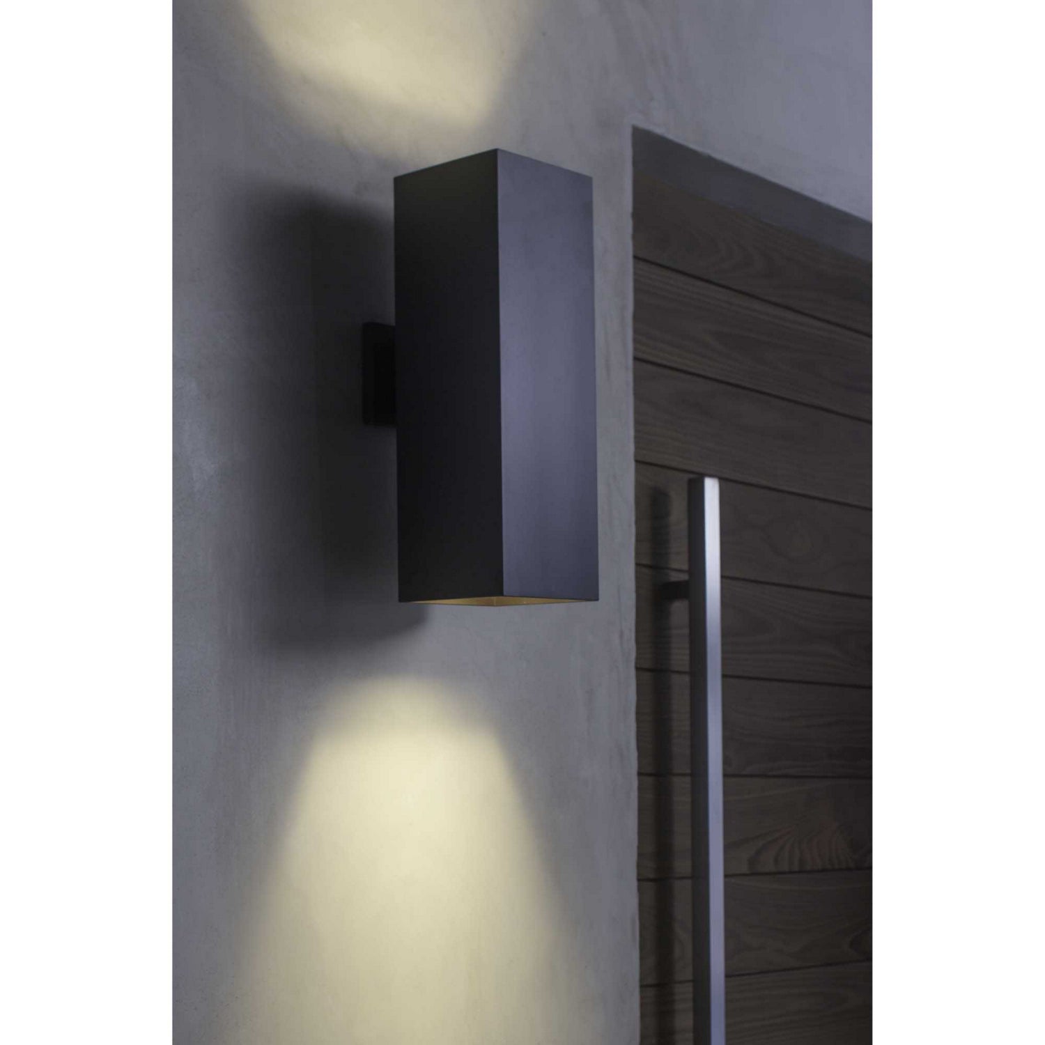 Progress Lighting - P5644-82-30K - LED Wall Lantern - Led Squares - Metallic Gray